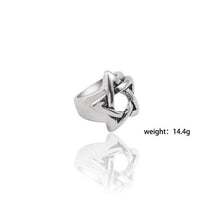 Load image into Gallery viewer, Men Stainless Steel Ring Retro Rabbit Snake Tiger Wolf Rings