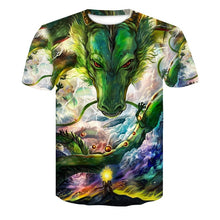 Load image into Gallery viewer, Wolf 3D  T-Shirt Men