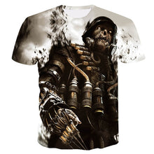 Load image into Gallery viewer, Wolf 3D  T-Shirt Men