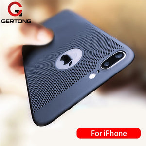 Ultra Slim Phone Case For iPhone 6 6s 7 8 Plus  5 5S SE Back Cover Coque X S MAX