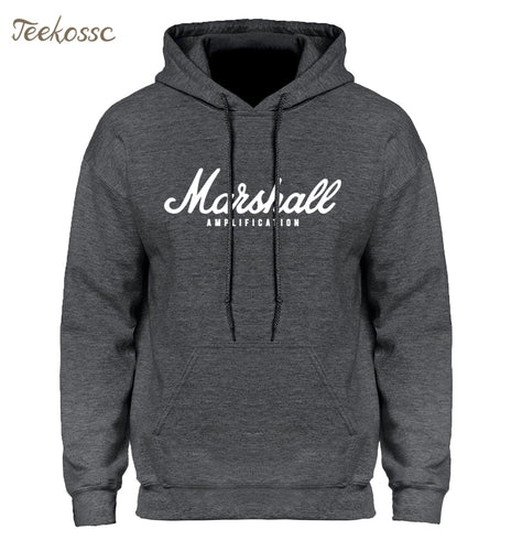 Marshall Hoodie Mens Slim Hooded Sweatshirt