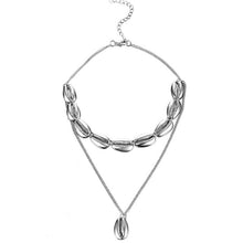 Load image into Gallery viewer, Gold Silver Color Conch Shell Pendants Necklace For Women