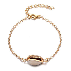 Gold Silver Color Conch Shell Pendants Necklace For Women