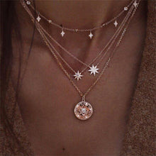Load image into Gallery viewer, Cross Necklaces For Women Charm Gold Color