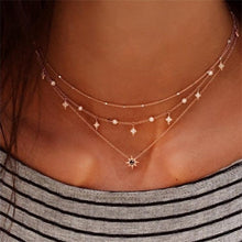 Load image into Gallery viewer, Cross Necklaces For Women Charm Gold Color