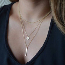 Load image into Gallery viewer, Cross Necklaces For Women Charm Gold Color