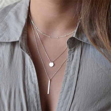 Load image into Gallery viewer, Cross Necklaces For Women Charm Gold Color