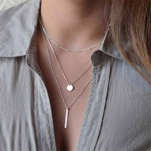 Cross Necklaces For Women Charm Gold Color