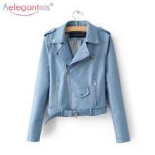 Load image into Gallery viewer, Leather Jacket Women Fashion