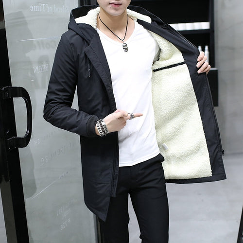 Winter Jacket men hooded