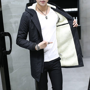 Winter Jacket men hooded