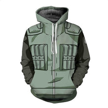 Load image into Gallery viewer, Sweatshirts Naruto Wood Kakashi