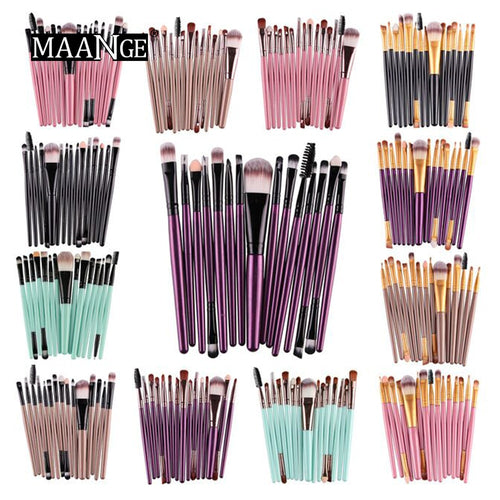 MAANGE Pro 15Pcs Makeup Brushes ot