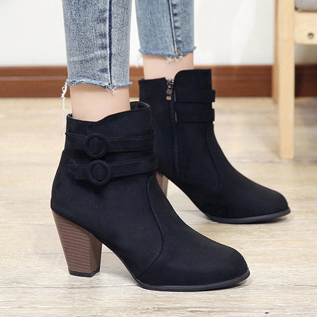 Boots Red Women