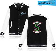 Load image into Gallery viewer, Riverdale Hoodie SouthSide Baseball Jacket