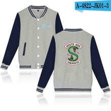 Load image into Gallery viewer, Riverdale Hoodie SouthSide Baseball Jacket