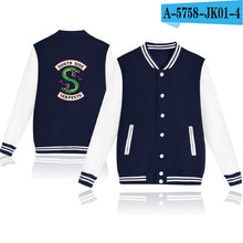 Load image into Gallery viewer, Riverdale Hoodie SouthSide Baseball Jacket