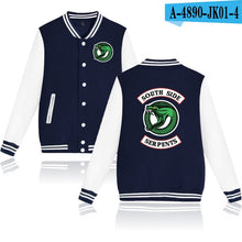 Load image into Gallery viewer, Riverdale Hoodie SouthSide Baseball Jacket