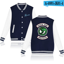 Load image into Gallery viewer, Riverdale Hoodie SouthSide Baseball Jacket