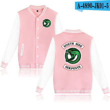 Load image into Gallery viewer, Riverdale Hoodie SouthSide Baseball Jacket