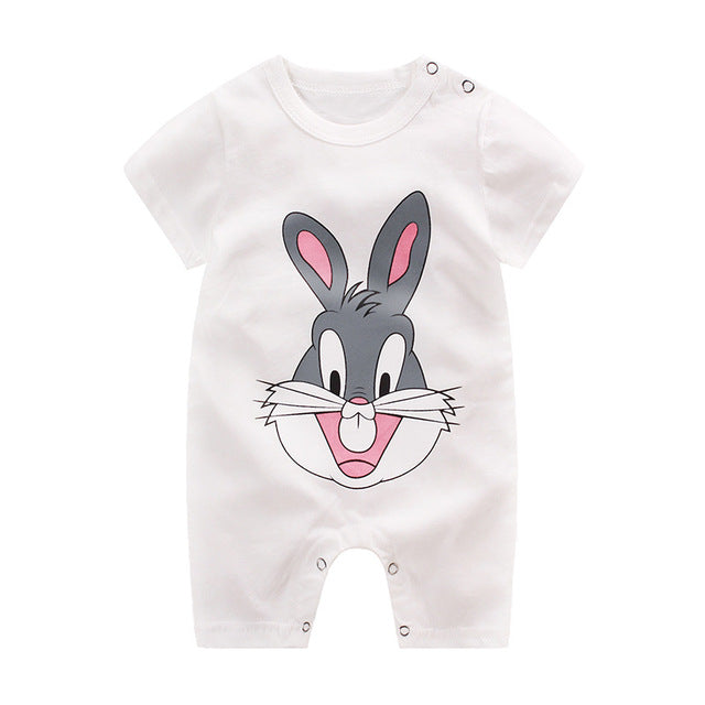 Summer New style baby rompers Short sleeve Newborn