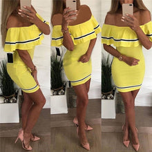 Load image into Gallery viewer, Sexy  Mini Dress Women Summer