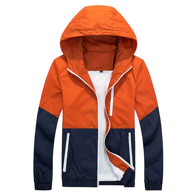 FGKKS Men Jacket Windbreaker