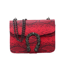 Load image into Gallery viewer, Snake Fashion Brand Women Bag