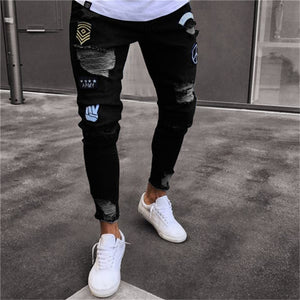 Men Stylish Ripped Jeans