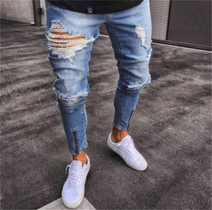 Men Stylish Ripped Jeans