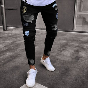Men Stylish Ripped Jeans
