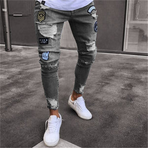 Men Stylish Ripped Jeans