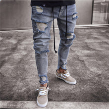 Load image into Gallery viewer, Men Stylish Ripped Jeans