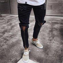 Load image into Gallery viewer, Men Stylish Ripped Jeans