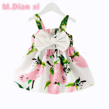 Load image into Gallery viewer, 2018 New Summer Cotton Baby Girls Cartoon Long Sleeves Dress Children&#39;s Clothing Kids Princess Dresses Casual Clothes 0-2Years