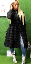 Load image into Gallery viewer, Jackets Fashion Mesh Patchwork Zipper Coats