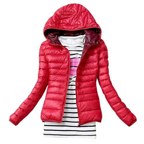 Winter Women Basic Jacket Coat