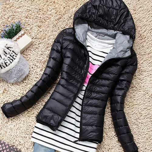 Winter Women Basic Jacket Coat