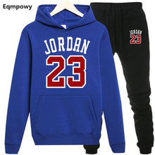 Load image into Gallery viewer, New 2018 Brand New Fashion JORDAN 23 Men Sportswear Print Men Hoodies Pullover Hip Hop Mens tracksuit Sweatshirts Clothing