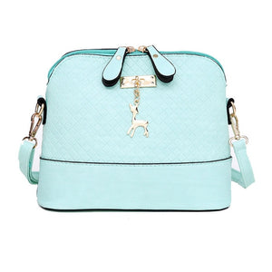 HOT SALE!2019 Women Messenger Bags Fashion Mini Bag With Deer Toy Shell Shape Bag Women Shoulder Bags handbag