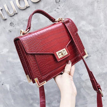 Load image into Gallery viewer, Women bag Crocodile pattern