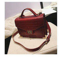 Load image into Gallery viewer, Women bag Crocodile pattern