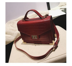 Women bag Crocodile pattern