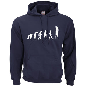 Dragon Ball Z Evaluation Print Men's Hoodie