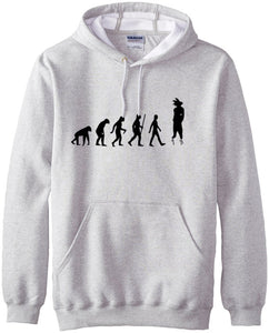Dragon Ball Z Evaluation Print Men's Hoodie