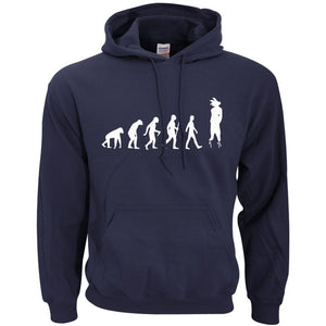 Dragon Ball Z Evaluation Print Men's Hoodie