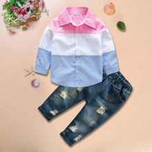 Load image into Gallery viewer, Toddler Boy Clothes Summer Children ClothingSuits 2 3 4 5 6 7 Years