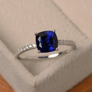 Sky Blue Stone Rings
