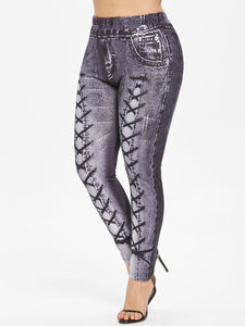 Skinny Casual Female Jeans