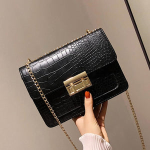 Women bag Crocodile pattern